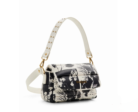 Dama - Geanta de umar Desigual BOLS NO NAME TROMSO RAW, Alb Negru