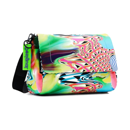 Genti de zi - Geanta de umar Desigual HAWAIIAN GEOSURF COPENHAGUE, Tutti Fruti
