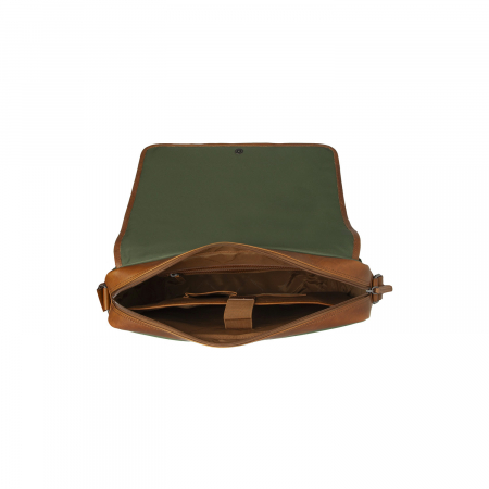 Geanta de umar din nylon si piele, The Chesterfield Brand, Falun, Bleumarin [22]