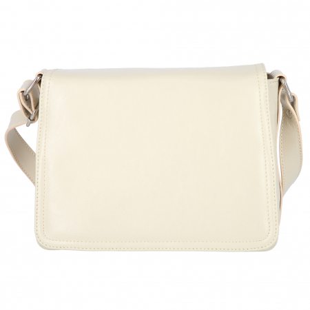 Geanta dama din piele naturala, model 127, de umar si crossbody, Bej [2]