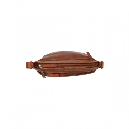 Geanta de umar din piele naturala, The Chesterfield Brand, Almeria, Maro coniac [5]