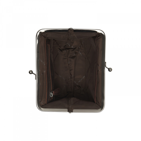 Geanta de umar, din piele naturala, The Chesterfield Brand, Andrade, Maro inchis [3]