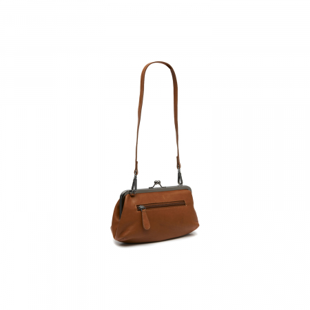 Geanta de umar, din piele naturala, The Chesterfield Brand, Andrade, Maro coniac [5]