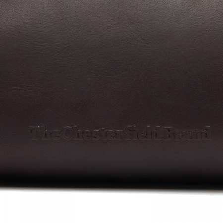 Geanta de umar, din piele naturala, The Chesterfield Brand, Andrade, Maro inchis [1]