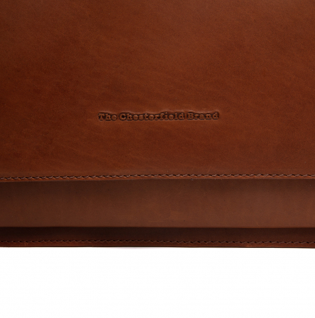 Geanta de umar din piele naturala, The Chesterfield Brand, Aviles, Maro coniac [5]