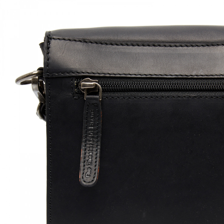 Geanta de umar din piele naturala, The Chesterfield Brand, Aviles, Negru [5]
