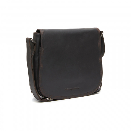 Genti de zi - Geanta de umar, din piele naturala, The Chesterfield Brand, Everglades, Maro inchis