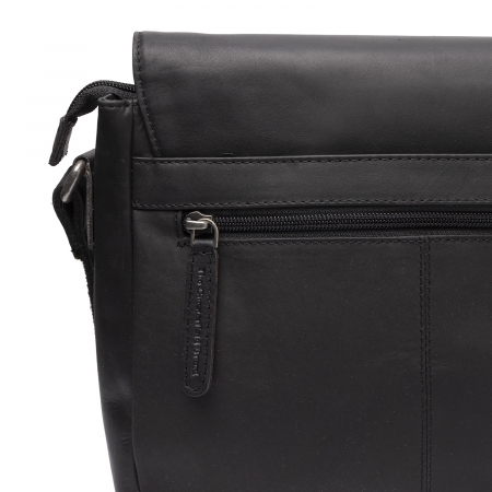Geanta de umar, din piele naturala, The Chesterfield Brand, Rubio, Negru [3]