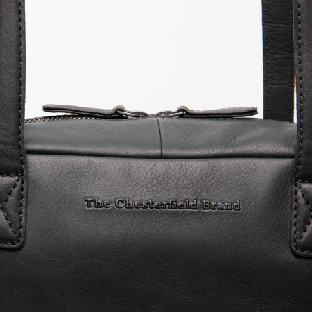 Geanta de umar Fenno din piele naturala, The Chesterfield Brand - Negru [4]