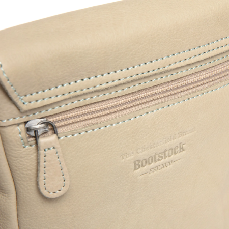 Geanta de umar Primrose din piele naturala, The Chesterfield Brand - Bej [4]