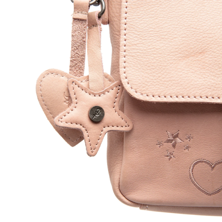 Geanta de umar Primrose din piele naturala, The Chesterfield Brand - Roz pastel [3]