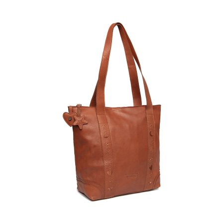 Geanta de umar Heatherly din piele naturala, The Chesterfield Brand - Maro coniac [2]