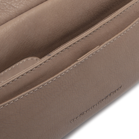 Geanta de umar Liora din piele naturala, The Chesterfield Brand - Taupe [6]