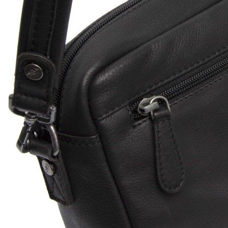 Geanta de umar Liora din piele naturala, The Chesterfield Brand - Negru [5]