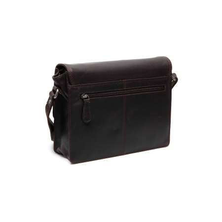 Geanta de umar Lunor din piele naturala, The Chesterfield Brand - Maro inchis [5]