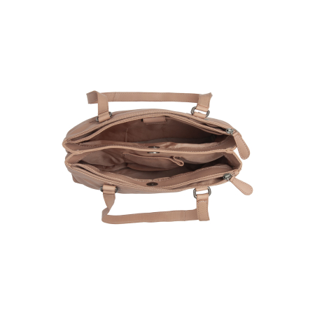 Geanta de umar Marvos din piele naturala, The Chesterfield Brand - Roz pudra [1]