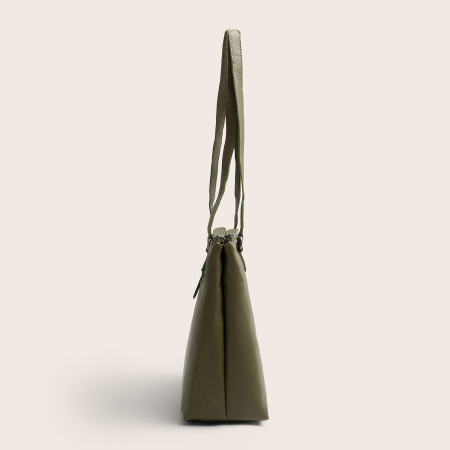 Geanta de umar Marvos din piele naturala, The Chesterfield Brand - Verde olive [2]