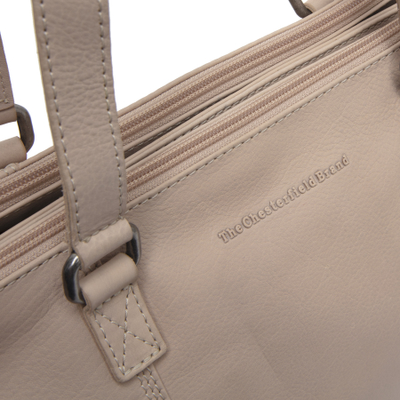 Geanta de umar Marvos din piele naturala, The Chesterfield Brand - Bej [4]
