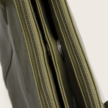 Geanta de umar Marvos din piele naturala, The Chesterfield Brand - Verde olive [6]