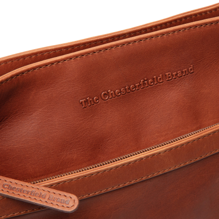 Geanta de umar Mirea din piele naturala, The Chesterfield Brand - Maro coniac [4]