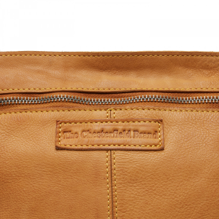 Geanta de umar, piele naturala, The Chesterfield Brand, Lucy, Galben ocru [1]