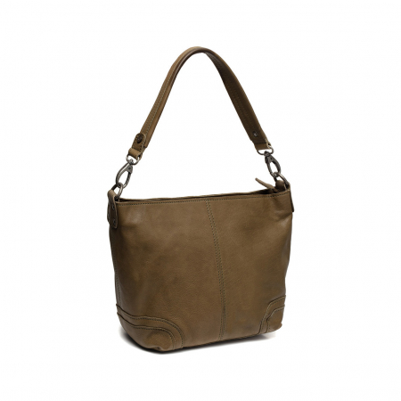 Geanta de umar, piele naturala, The Chesterfield Brand, Lucy, Verde olive [1]