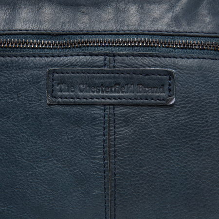 Geanta de umar piele naturala, The Chesterfield Brand, Lucy, Albastru [2]