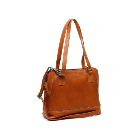 Geanta de umar Seron din piele naturala, The Chesterfield Brand - Maro coniac