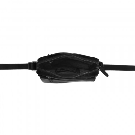 Geanta de umar The Chesterfield Brand, Blair, din piele moale, Negru [3]