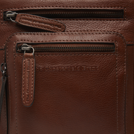 Geanta de umar The Chesterfield Brand, din piele naturala, Ancona, Maro coniac [2]