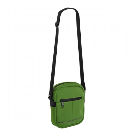 Borsete - Geanta de umar, unisex, din material impermeabil, Daniel Ray, seria Huntsville, Verde mar