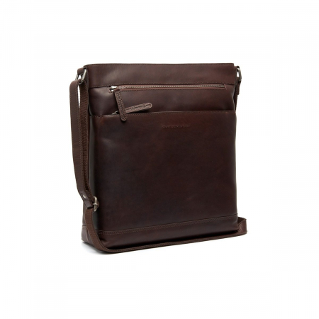 Genti de zi - Geanta de umar pentru dama, piele naturala, The Chesterfield Brand, Lucena, Maro inchis