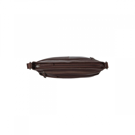 Geanta de umar pentru dama, piele naturala, The Chesterfield Brand, Lucena, Maro inchis [1]