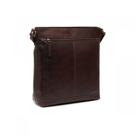 Geanta de umar pentru dama, piele naturala, The Chesterfield Brand, Lucena, Maro inchis [5]