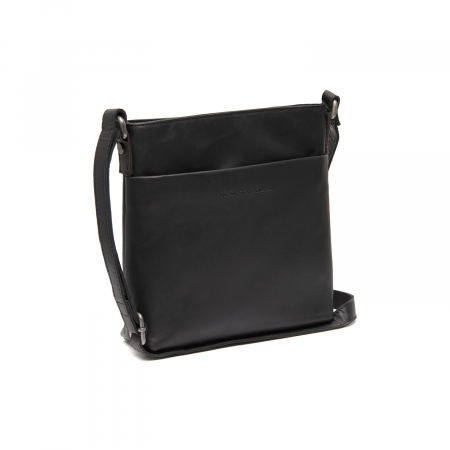 Genti de zi - Geanta de umar unisex din piele naturala, The Chesterfield Brand, Navene, Negru