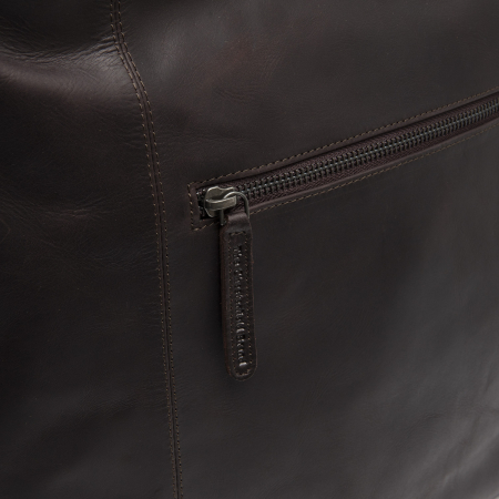 Geanta de umar Zira din piele naturala, The Chesterfield Brand - Maro inchis [3]