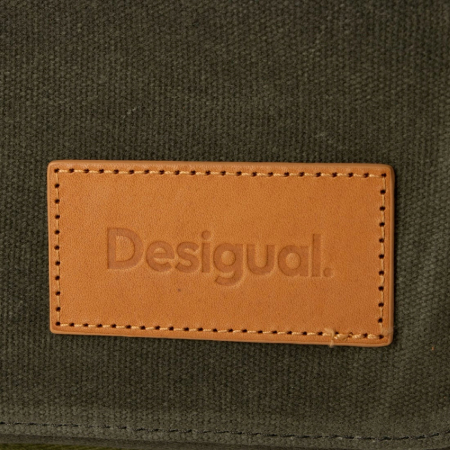 Geanta versatila, de voiaj / shopper, de mana si umar, Desigual, seria Mediteraneo Khiva, Kaki [9]