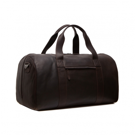 Geanta de voiaj de weekend, unisex The Chesterfield Brand, din piele naturala, Hudson, Maro inchis [5]