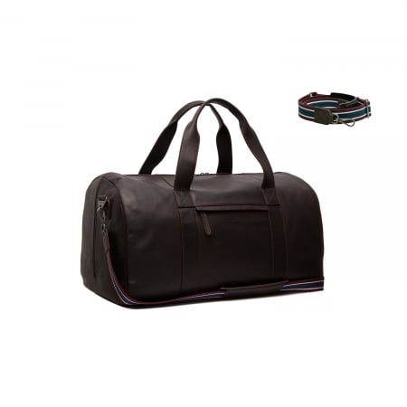 Genti calatorie - Geanta de voiaj de weekend, unisex The Chesterfield Brand, din piele naturala, Hudson, Maro inchis