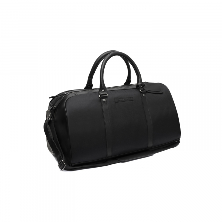 Geanta de voiaj unisex, The Chesterfield Brand, din nylon si piele, Tornio, Negru [1]
