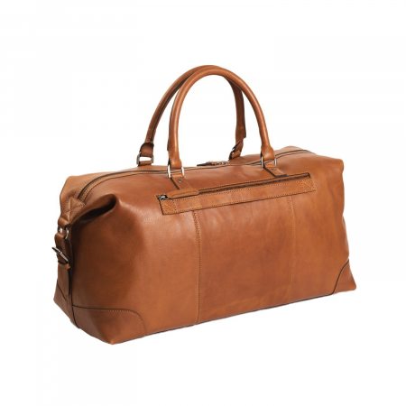 Geanta de voiaj unisex The Chesterfield Brand, din piele moale, Caleb, Maro coniac [2]