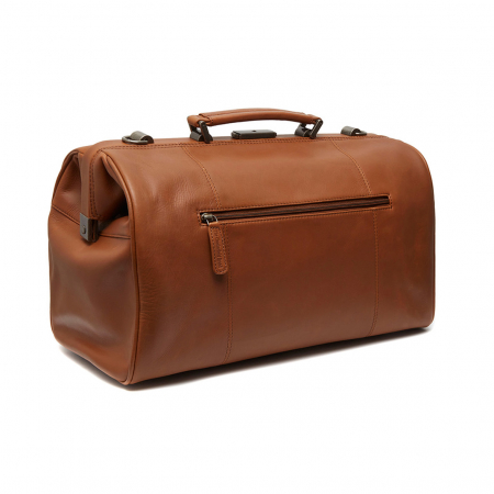 Geanta de voiaj unisex, The Chesterfield Brand, din piele moale, Texel, Maro coniac [1]