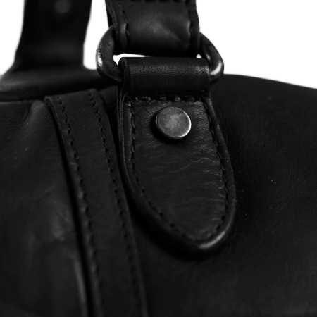 Geanta de voiaj unisex The Chesterfield Brand, din piele naturala, Kiel, Negru [3]