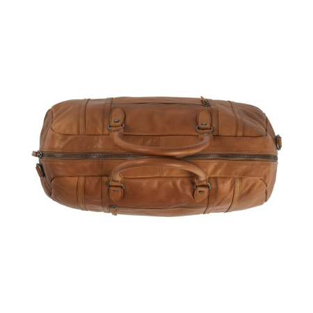 Geanta de voiaj unisex The Chesterfield Brand, din piele naturala, Kiel, Maro coniac [4]