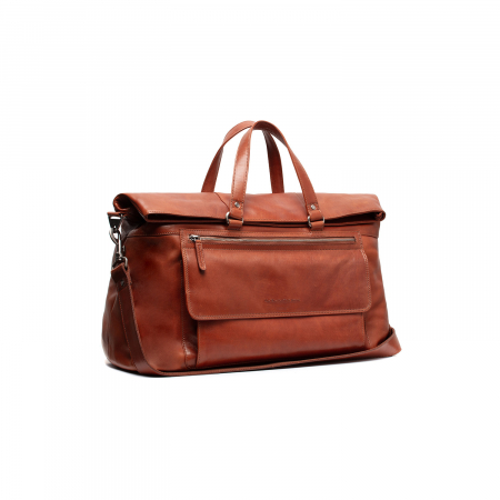 Geanta de voiaj unisex, The Chesterfield Brand, din piele naturala, Lazio, Maro coniac [2]
