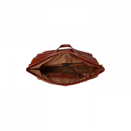 Geanta de voiaj unisex, The Chesterfield Brand, din piele naturala, Lazio, Maro coniac [4]