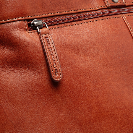 Geanta de voiaj unisex, The Chesterfield Brand, din piele naturala, Lazio, Maro coniac [6]