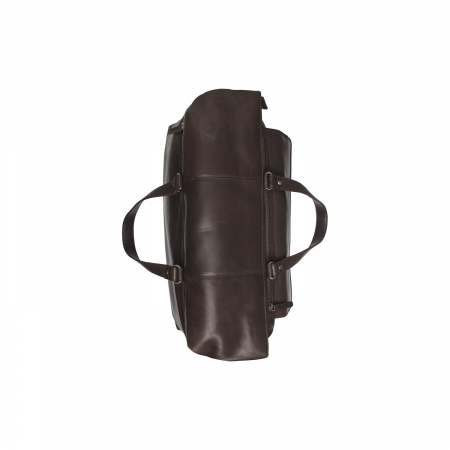Geanta de voiaj unisex, The Chesterfield Brand, din piele naturala, Lazio, Maro inchis [3]