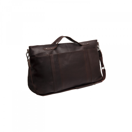 Genti calatorie - Geanta de voiaj unisex, The Chesterfield Brand, din piele naturala, Mark, Maro inchis