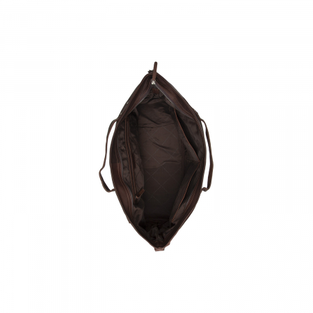 Geanta de voiaj unisex, The Chesterfield Brand, din piele naturala, Mark, Maro inchis [3]
